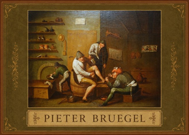 Pieter Bruegel The Foot Operation No1 - Affiche