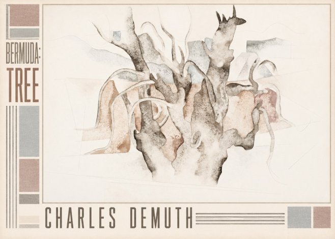 Charles Demuth Bermuda: Tree No5 - Affiche