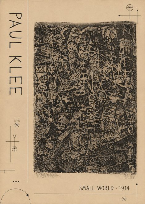Paul Klee Small World No2 - Affiche