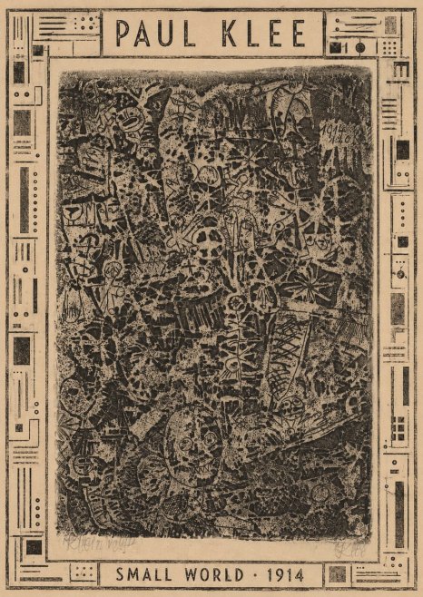 Paul Klee Small World No3 - Affiche
