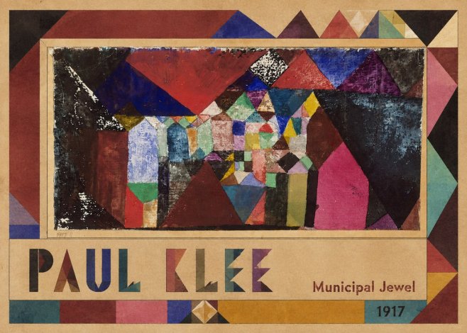 Paul Klee Municipal Jewel No1 - Affiche