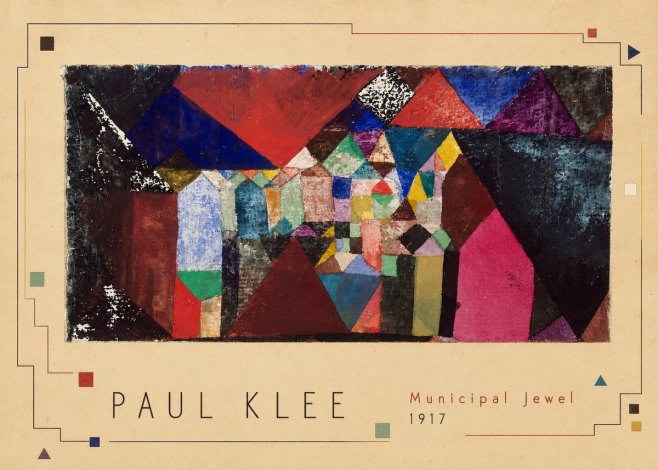 Paul Klee Municipal Jewel No2 - Affiche