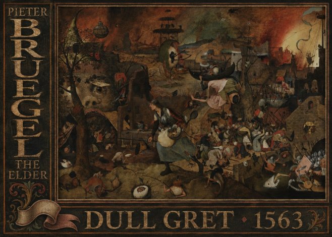 Pieter Bruegel Dull Gret III No3 - Affiche
