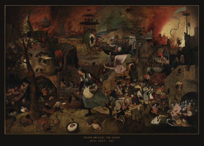 Pieter Bruegel Dull Gret III No6 - Affiche