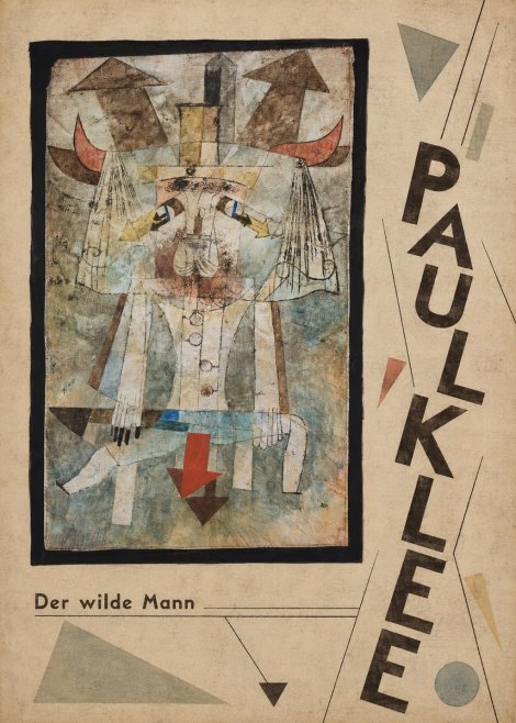 Paul Klee Der Wilde Mann No5 - Affiche