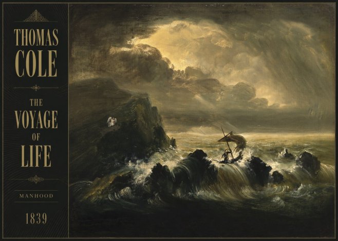 Thomas Cole The Voyage of Life: Manhood IV No4 - Affiche