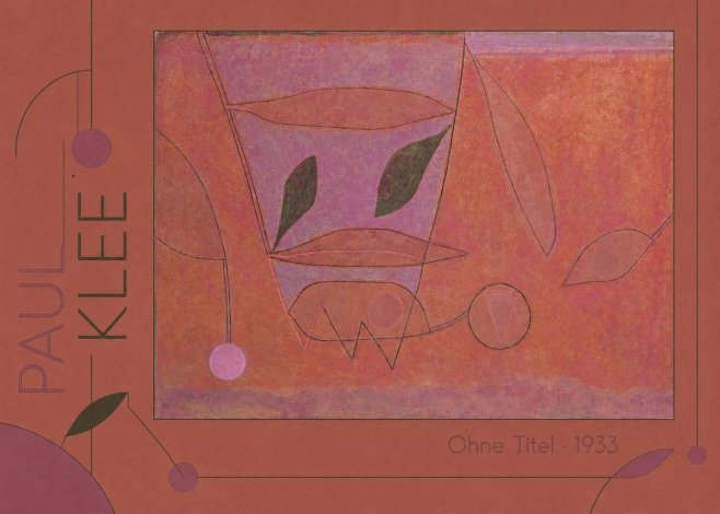 Paul Klee Ohne Titel II No2 - Affiche