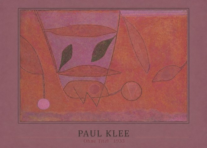 Paul Klee Ohne Titel II No3 - Affiche