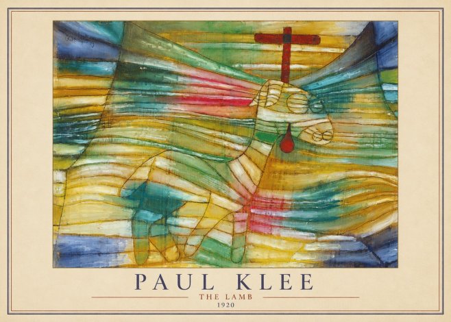 Paul Klee The Lamb No1 - Affiche