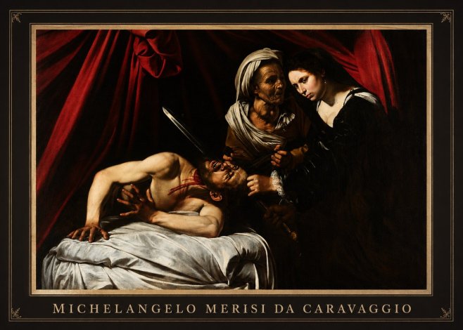 Michelangelo Merisi da Caravaggio Judith Beheading Holofernes III No1 - Affiche