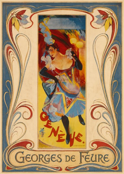 Georges de Feure Genève No1 - Affiche