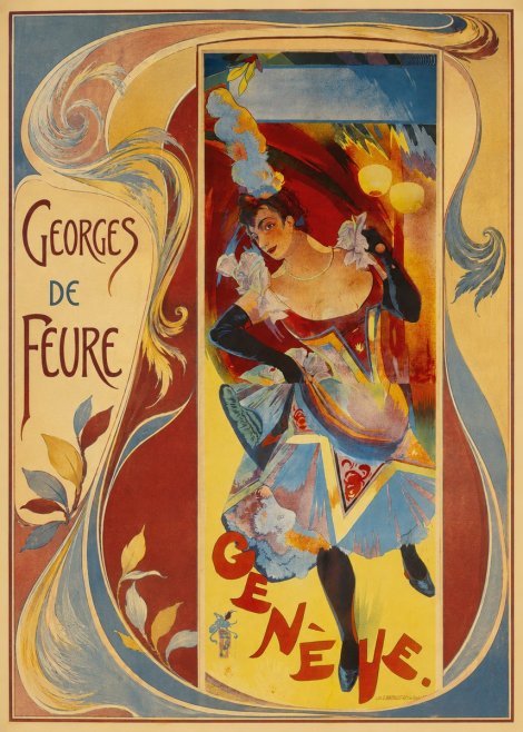 Georges de Feure Genève No4 - Affiche