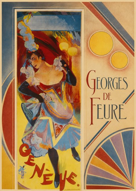 Georges de Feure Genève No6 - Affiche