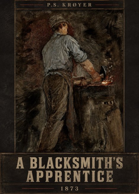 P.S. Krøyer A Blacksmith's Apprentice No5 - Affiche