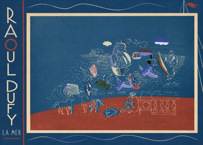 Raoul Dufy La Mer No2 - Affiche