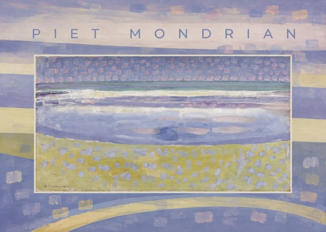 Piet Mondrian The Sea No5 - Affiche