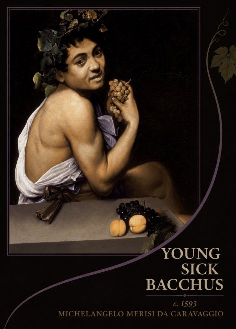 Michelangelo Merisi da Caravaggio Young Sick Bacchus No4 - Affiche