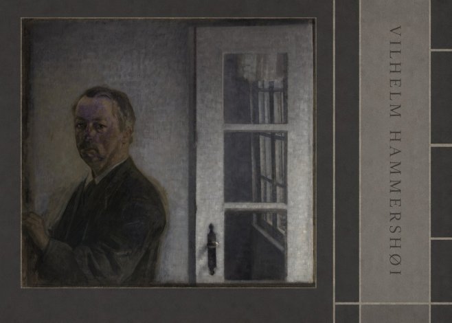 Vilhelm Hammershøi Self-portrait II No2 - Affiche