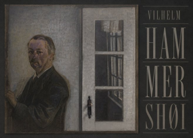 Vilhelm Hammershøi Self-portrait II No5 - Affiche