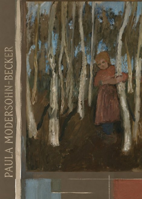 Paula Modersohn-Becker Girl in a Birch Forest No2 - Affiche