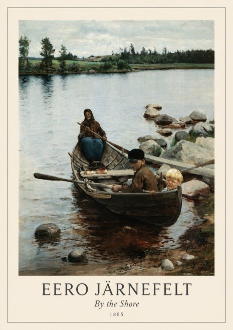 Eero Järnefelt By the Shore No1 - Affiche