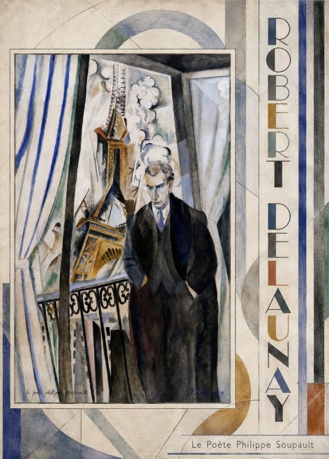 Robert Delaunay Le Poète Philippe Soupault No2 - Affiche
