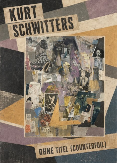 Kurt Schwitters Ohne Titel (Counterfoil) No4 - Affiche