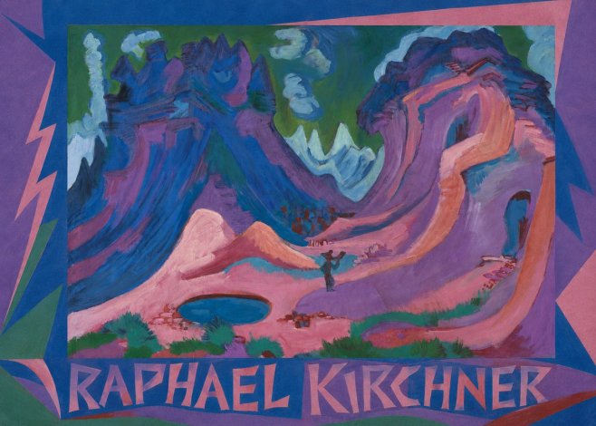 Raphael Kirchner Mountain Landscape II No1 - Affiche