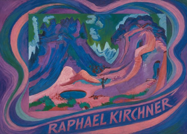 Raphael Kirchner Mountain Landscape II No4 - Affiche