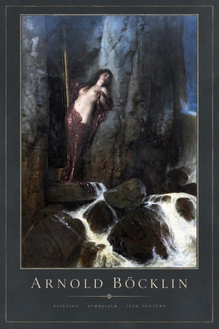 Arnold Böcklin The Spring No5 - Affiche