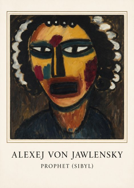 Alexej von Jawlensky Prophet (Sibil) No3 - Affiche