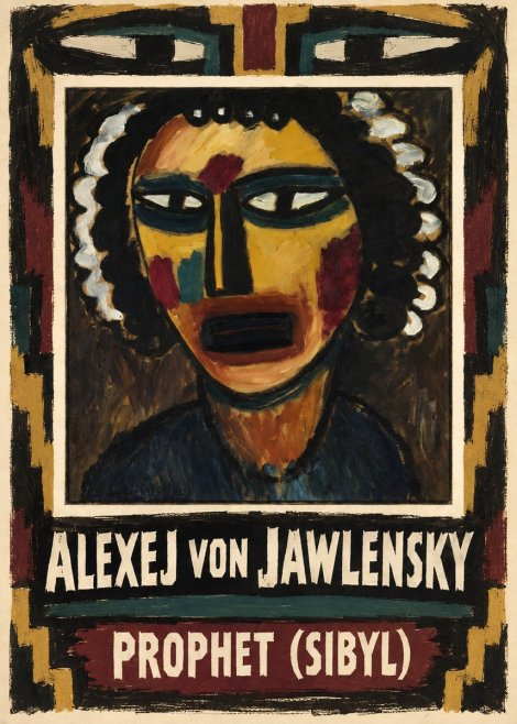 Alexej von Jawlensky Prophet (Sibil) No4 - Affiche