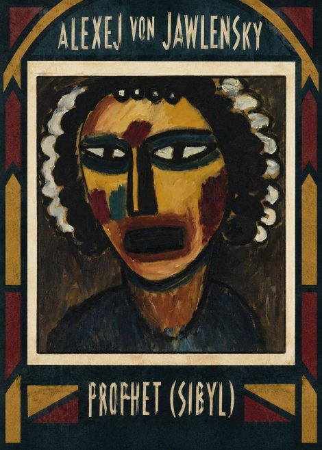 Alexej von Jawlensky Prophet (Sibil) No6 - Affiche