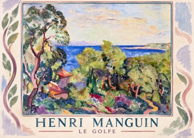 Henri Manguin Le Golfe No1 - Affiche
