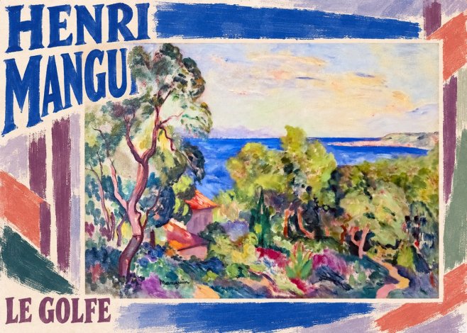 Henri Manguin Le Golfe No5 - Affiche
