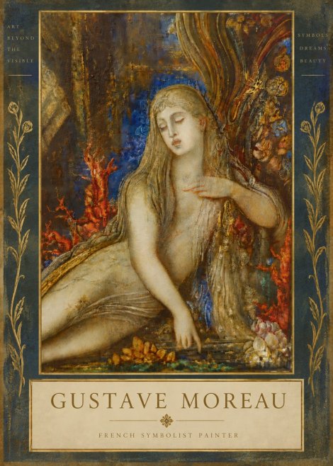 Gustave Moreau Galatea II No5 - Affiche