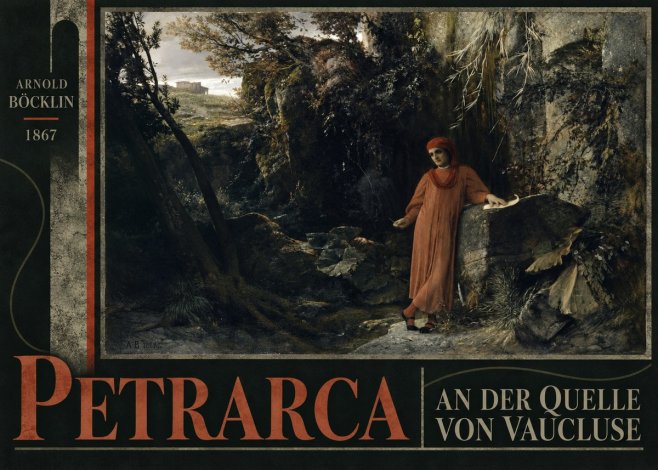 Arnold Böcklin Petrarca an Der Quelle Von Vaucluse No6 - Affiche