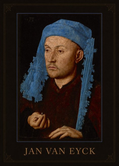 Jan van Eyck Portrait of a Man (Léal Souvenir) No1 - Affiche