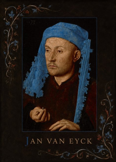 Jan van Eyck Portrait of a Man (Léal Souvenir) No3 - Affiche