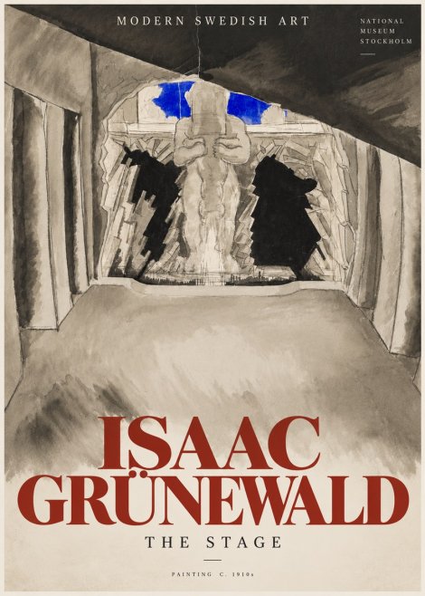 Isaac Grünewald The Stage No3 - Affiche
