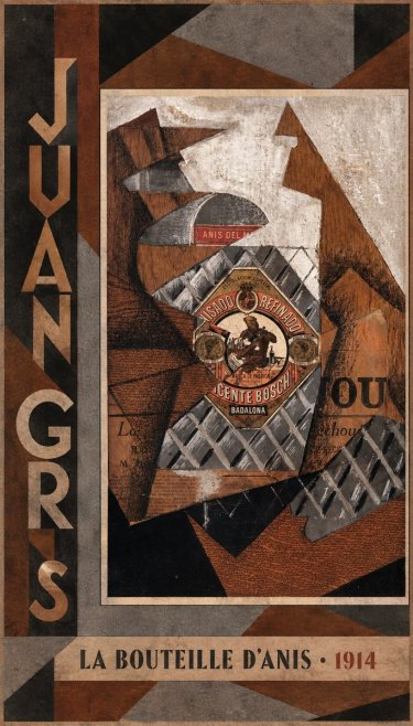 Juan Gris La Bouteille D'anis - 1914 No2 - Affiche
