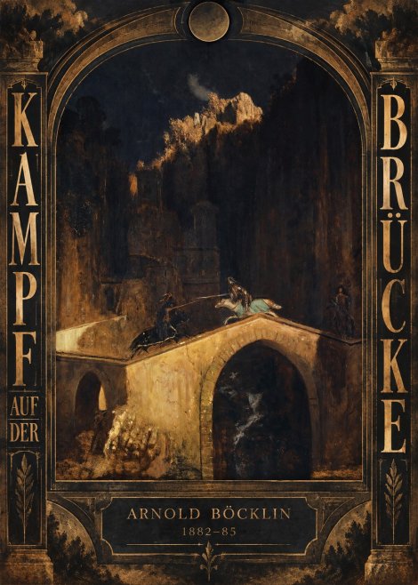 Arnold Böcklin Kampf Auf Der Brücke No6 - Affiche