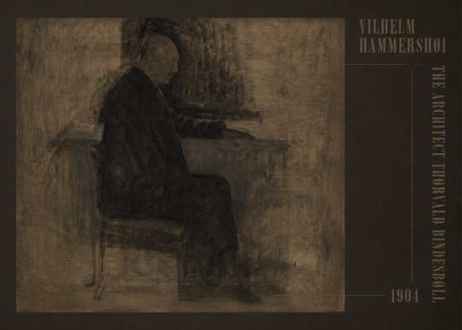 Vilhelm Hammershøi The Architect Thorvald Bindesbøll No5 - Affiche