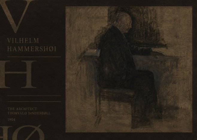 Vilhelm Hammershøi The Architect Thorvald Bindesbøll No6 - Affiche