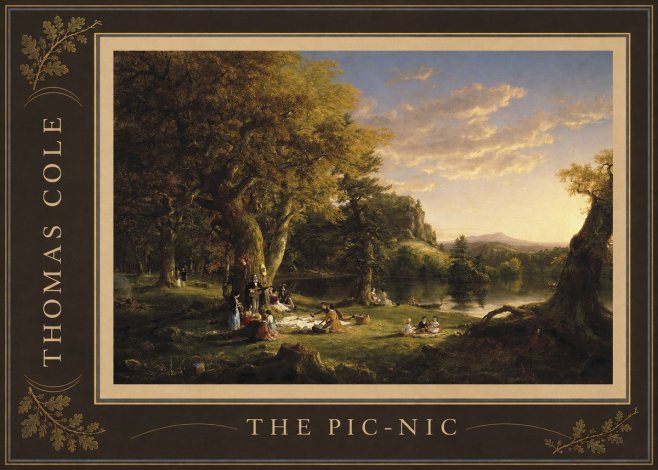 Thomas Cole The Pic-nic II No2 - Affiche