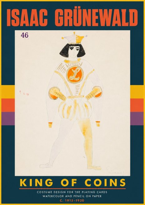 Isaac Grünewald King of Coins No4 - Affiche