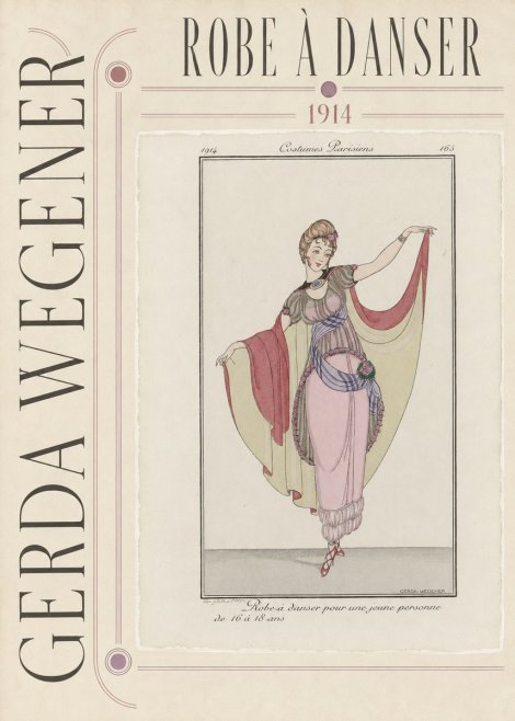 Gerda Wegener Robe À Danser No3 - Affiche