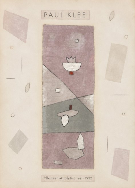 Paul Klee Pflanzen-analytisches No3 - Affiche