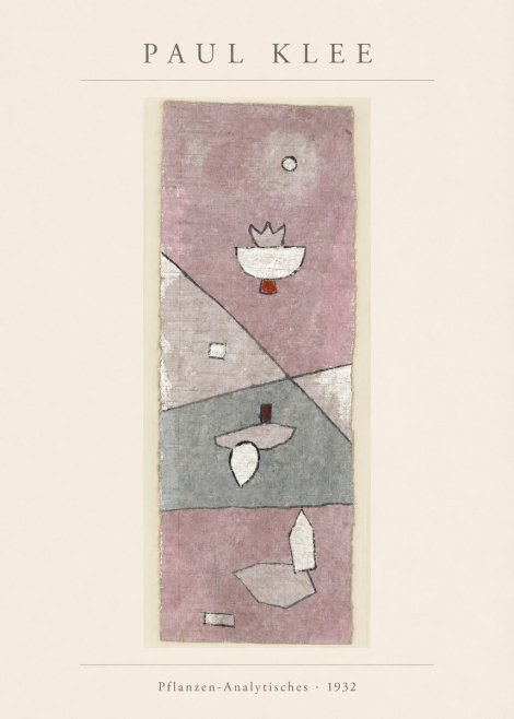 Paul Klee Pflanzen-analytisches No4 - Affiche
