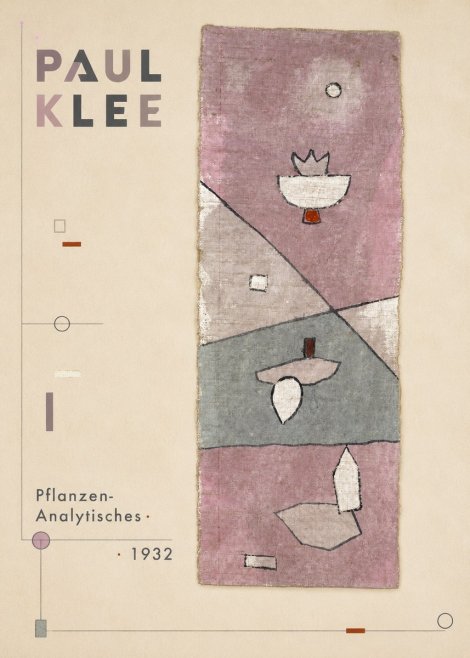 Paul Klee Pflanzen-analytisches No6 - Affiche